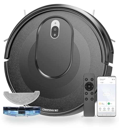 Robot Vacuum and Mop Combo for Pet Hair, 2-in-1 Mopping Robotic Vacuum Cleaner — Smart Cleaning Robots, PSUK