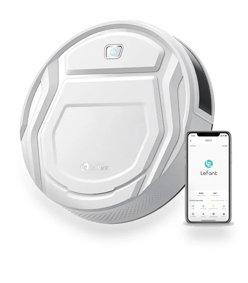 Robot Vacuum Cleaner with Strong Suction, Wi-Fi/App/Alexa Control — Smart Cleaning Robots, Lefant