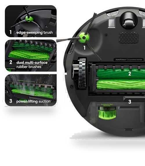 Self-Emptying Robot Vacuum with Smart Mapping - iRobot Roomba i3+ EVO — Smart Cleaning Robots, iRobot