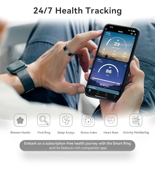 Smart Ring Health Tracker - Fitness & Sleep Monitor — Health & Fitness, Weyrinice