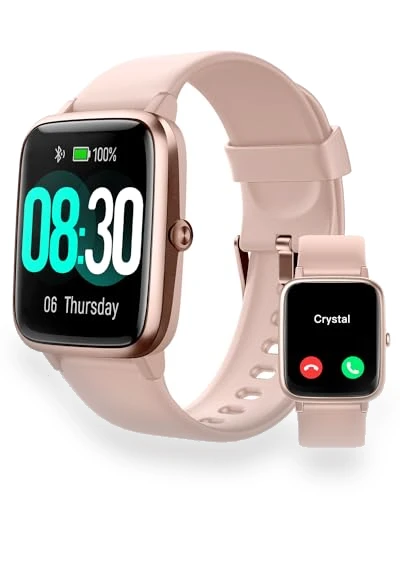 Smart Watch for iOS and Android Phones with Fitness Tracker, Heart Rate Monitor — Smartwatches, GRV
