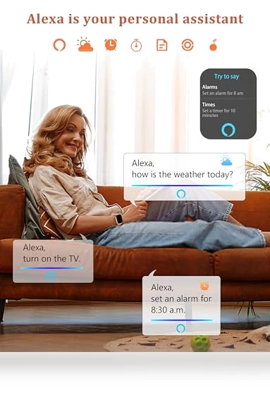 Alexa Built-in Smart Watch with Health Monitoring — Smartwatches, LODIMEKE