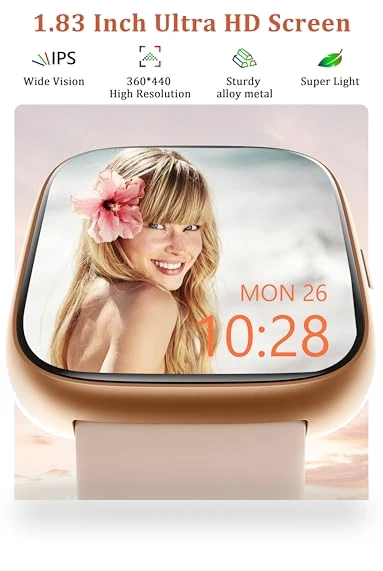 Alexa Built-in Smart Watch with Health Monitoring — Smartwatches, LODIMEKE