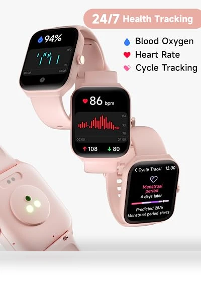 Alexa Built-in Smart Watch for Women with Fitness Tracking — Smartwatches, TOOBUR