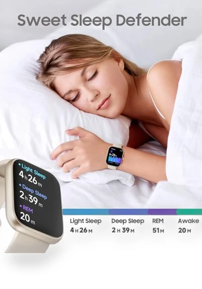 Smart Watch for Women with Alexa, Fitness Tracker, Heart Rate Monitor — Smartwatches, TOOBUR