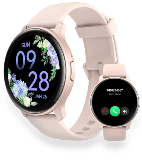 HD Smartwatch with Bluetooth Calling, 100+ Sport Modes, IP68 Waterproof — Smartwatches, JeeJTek