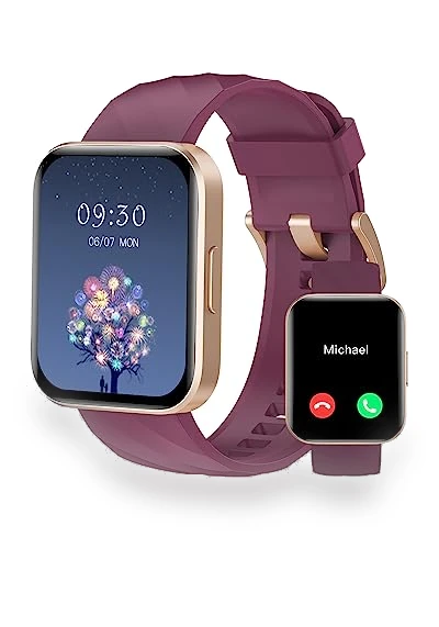 Smart Watch with Call Function, Fitness Tracker, Heart Rate Monitor — Smartwatches, RUIMEN
