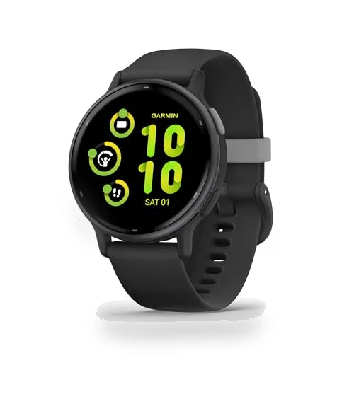 Health and Fitness GPS Smartwatch with AMOLED Display — Smartwatches, Garmin
