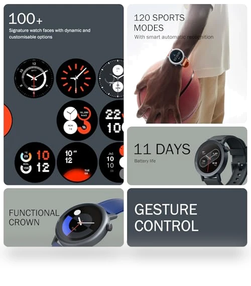 CMF Watch Pro 2 Smartwatch, Fitness Tracker with Heart Rate, SpO2 Monitoring, 120 Sports Modes, Bluetooth Calls — Smartwatches, CMF BY NOTHING