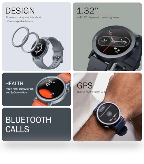 CMF Watch Pro 2 Smartwatch, Fitness Tracker with Heart Rate, SpO2 Monitoring, 120 Sports Modes, Bluetooth Calls — Smartwatches, CMF BY NOTHING