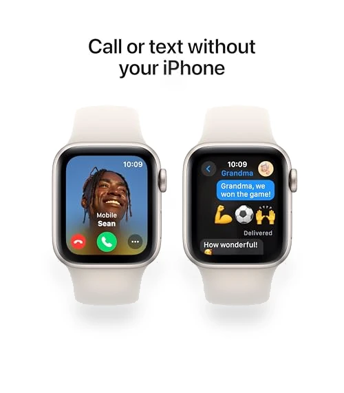 Smartwatch with Fitness and Sleep Trackers, Crash Detection, Heart Rate Monitor — Smartwatches, Apple