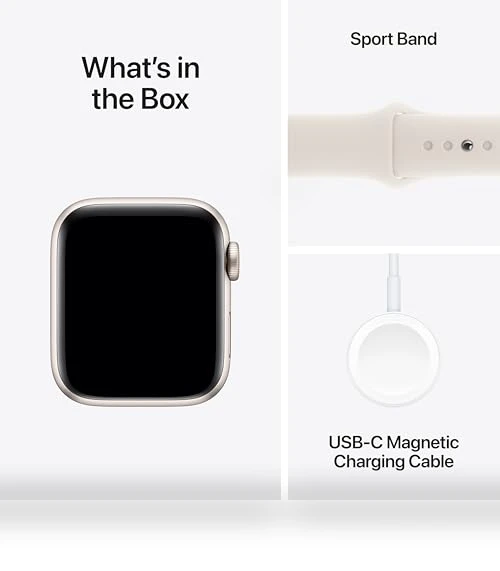 Smartwatch with Fitness and Sleep Trackers, Crash Detection, Heart Rate Monitor — Smartwatches, Apple