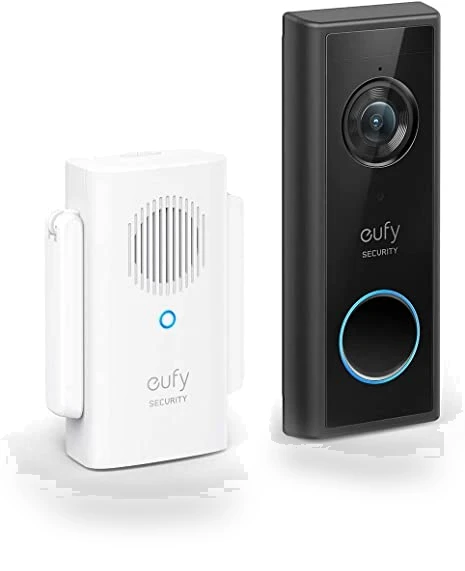 Wi-Fi Video Doorbell Kit, 1080p Resolution, 120-day Battery, No Monthly Fees — Kits, eufy