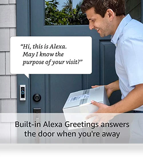 Wired Video Doorbell Pro with Advanced Security Features — Kits, Ring