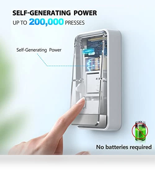 Wireless Doorbell with 60 Ringtones, 1300ft Range, Waterproof — Kits, TECKNET