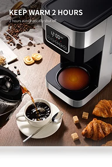 10-Cup Programmable Coffee Maker with Strong Brew Option — Coffee Makers, SHARDOR