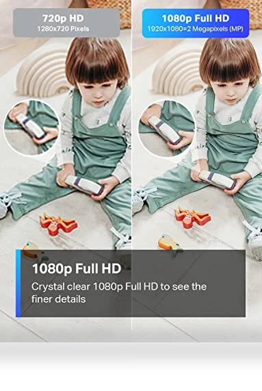 1080P Indoor Security Camera — Smart Home Security, TP-Link
