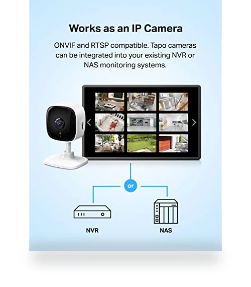 1080P Indoor Security Camera — Smart Home Security, TP-Link