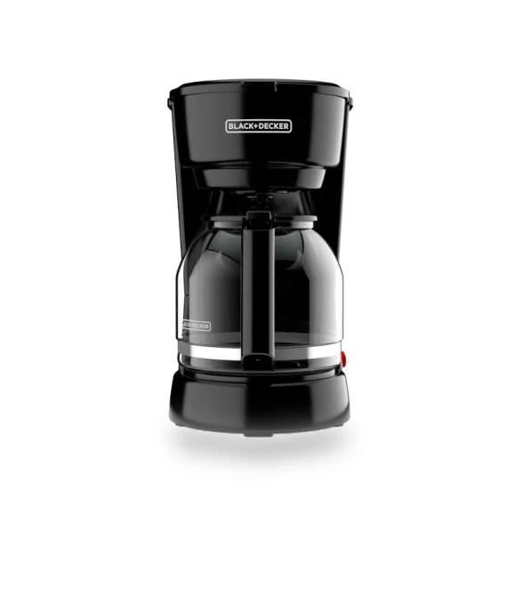 12-Cup Coffee Maker with Easy On/Off Switch, Non-Drip Carafe — Coffee Makers, BLACK+DECKER