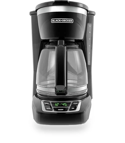 12-Cup Digital Coffee Maker — Coffee & Espresso Combos, BLACK+DECKER