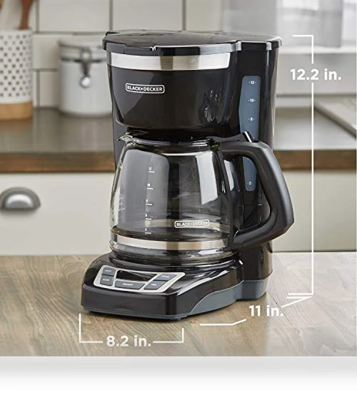 12-Cup Digital Coffee Maker — Coffee & Espresso Combos, BLACK+DECKER