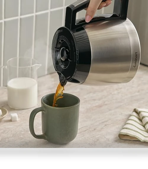 12-Cup Programmable Coffee Maker with Thermal Carafe — Coffee Makers, Cuisinart