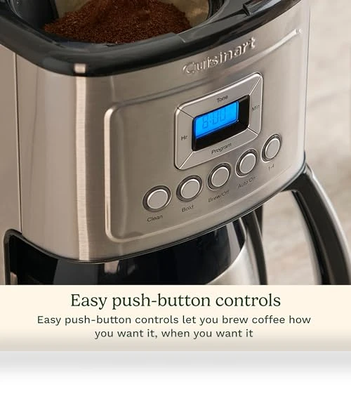 12-Cup Programmable Coffee Maker with Thermal Carafe — Coffee Makers, Cuisinart