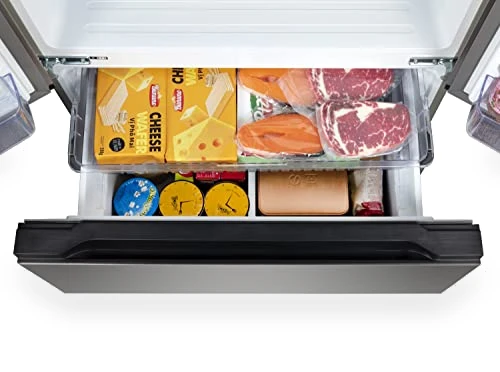 Full Size Counter Depth Refrigerator with Two Freezer Drawers, 17.9 cu ft — Cooling Solutions, Hamilton Beach