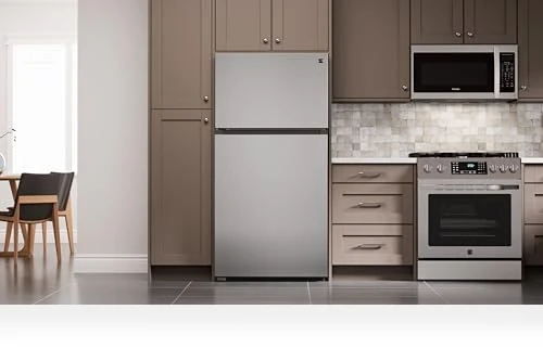 33 in. 20.5 cu. ft. Capacity Refrigerator/Freezer with Adjustable Shelving — Cooling Solutions, Kenmore