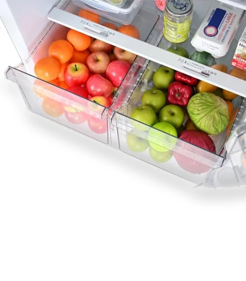 33 in. 20.5 cu. ft. Capacity Refrigerator/Freezer with Adjustable Glass Shelving — Cooling Solutions, Kenmore