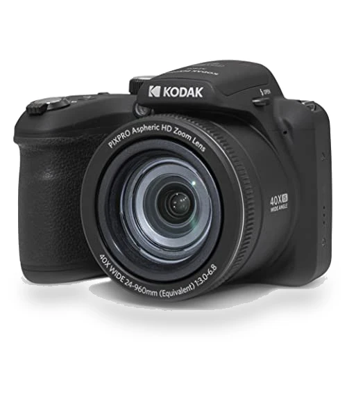 20MP Digital Camera with 40X Optical Zoom, 1080P Full HD Video — Compact Digital Cameras, KODAK