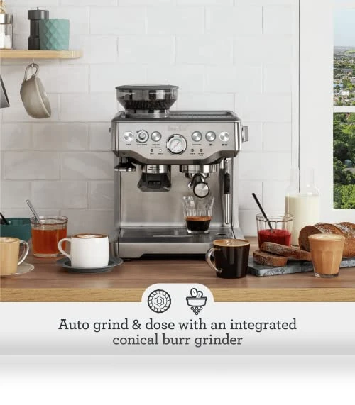 Barista Express Espresso Machine with Integrated Grinder — Coffee & Espresso Combos, Breville