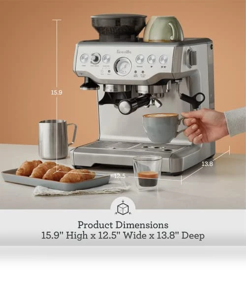 Barista Express Espresso Machine with Integrated Grinder — Coffee & Espresso Combos, Breville