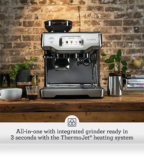 Barista Touch Espresso Machine with Grinder & Auto Milk Frother — Coffee & Espresso Combos, Breville