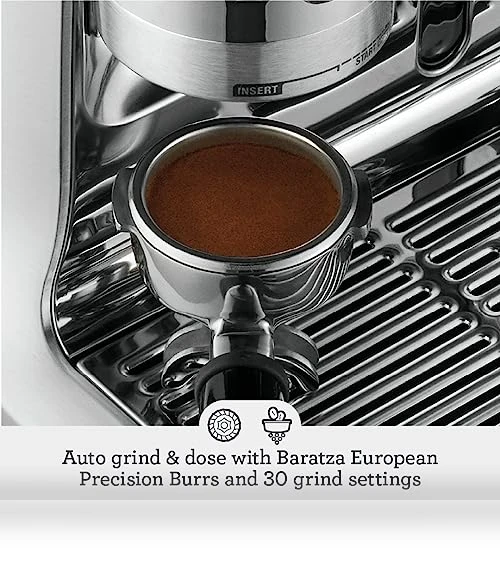 Barista Touch Espresso Machine with Grinder & Auto Milk Frother — Coffee & Espresso Combos, Breville