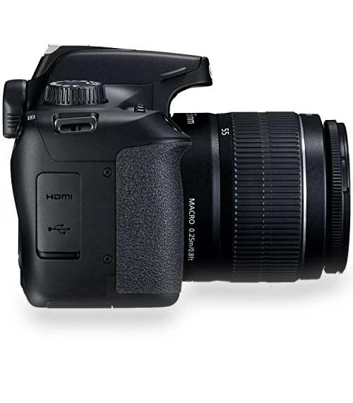 DSLR Camera Bundle with 18-55mm Lens, 64GB Memory, and Accessories (Renewed) — Professional DSLR Cameras, Canon