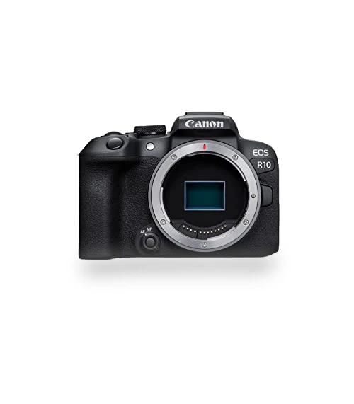 Mirrorless Vlogging Camera with Lens, Tripod and Microphone, 24.2MP, 4K Video — Professional DSLR Cameras, Canon