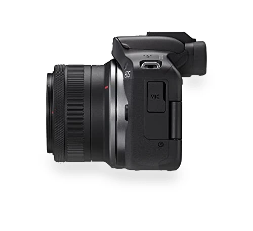 Mirrorless Camera with RF-S18-45mm Lens Kit, 24.2MP, 4K Video, Bluetooth, Wi-Fi — Mirrorless Cameras, Canon