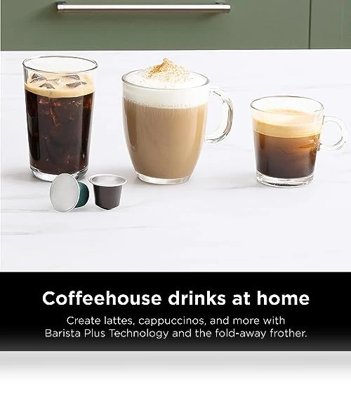 Espresso & Coffee Maker Barista System with Built-in Frother — Coffee & Espresso Combos, Ninja