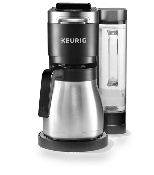 Single Serve & Carafe Coffee Maker with Programmable Auto Brew — Coffee & Espresso Combos, Keurig