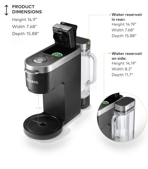Single Serve & Carafe Coffee Maker with Programmable Auto Brew — Coffee & Espresso Combos, Keurig