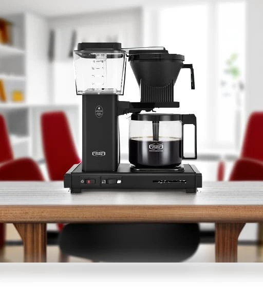 10-Cup Coffee Maker with Auto Shut-Off, Matte Black — Coffee Makers, Technivorm Moccamaster