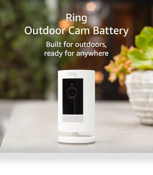 Weather-Resistant Outdoor Camera with Color Night Vision — Cameras & Monitors, Ring