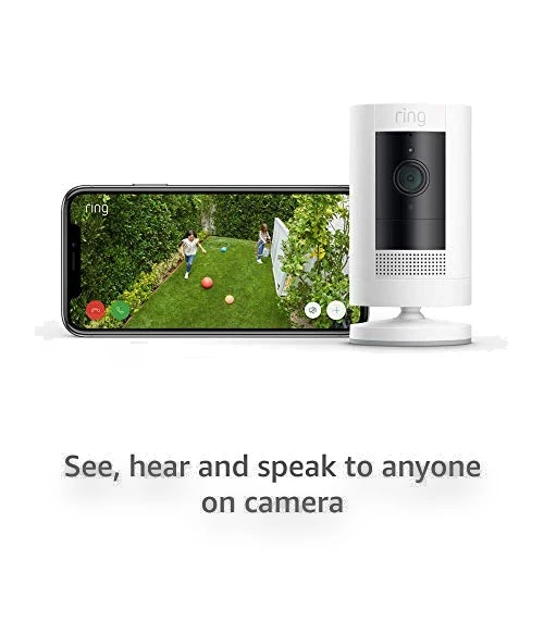Weather-Resistant Outdoor Camera with Color Night Vision — Cameras & Monitors, Ring