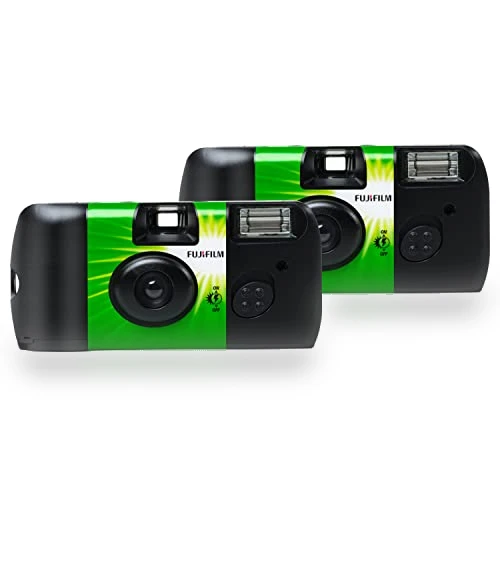 QuickSnap Flash 400 One-Time-Use Camera - 2 Pack — Compact Digital Cameras, Fujifilm
