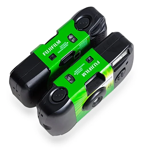 QuickSnap Flash 400 One-Time-Use Camera - 2 Pack — Compact Digital Cameras, Fujifilm