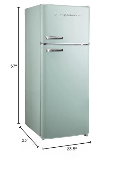 Retro Apartment Size Refrigerator with Top Freezer - 7.5 Cu Ft Capacity — Cooling Solutions, Frigidaire