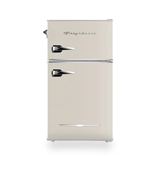 Retro Mini Fridge with Freezer & Side Bottle Opener - 3.1 Cu Ft Compact Refrigerator — Mini Fridges, Frigidaire