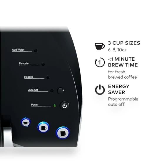 Single Serve K-Cup Pod Coffee Maker with Removable Reservoir — Single-Cup Coffee Makers, Keurig