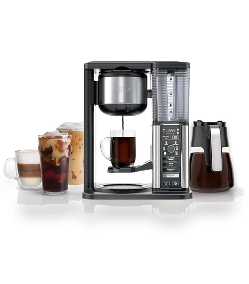 Specialty Coffee Maker, Hot & Iced Coffee, 6 Brew Styles, 8 Sizes — Coffee & Espresso Combos, Ninja